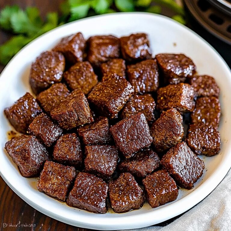 Crispy Air Fryer Steak Bites Recipe