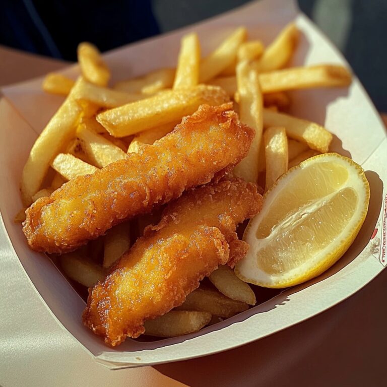 Fish Fingers And Chips Recipe