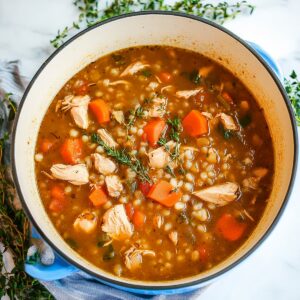 Hearty Chicken And Barley Stew Recipe