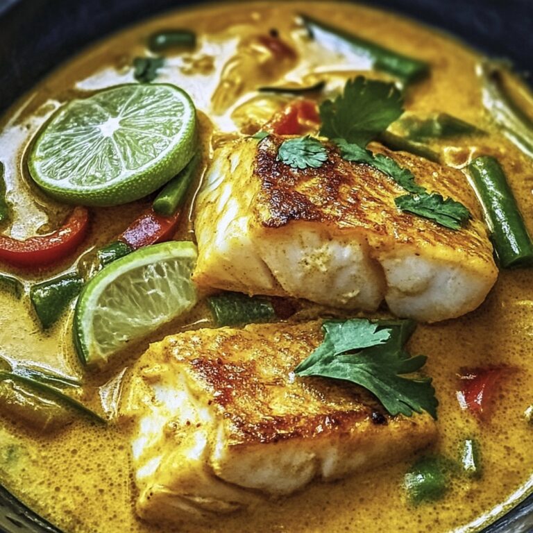 Coconut Fish Curry With Lime And Lemongrass Recipe