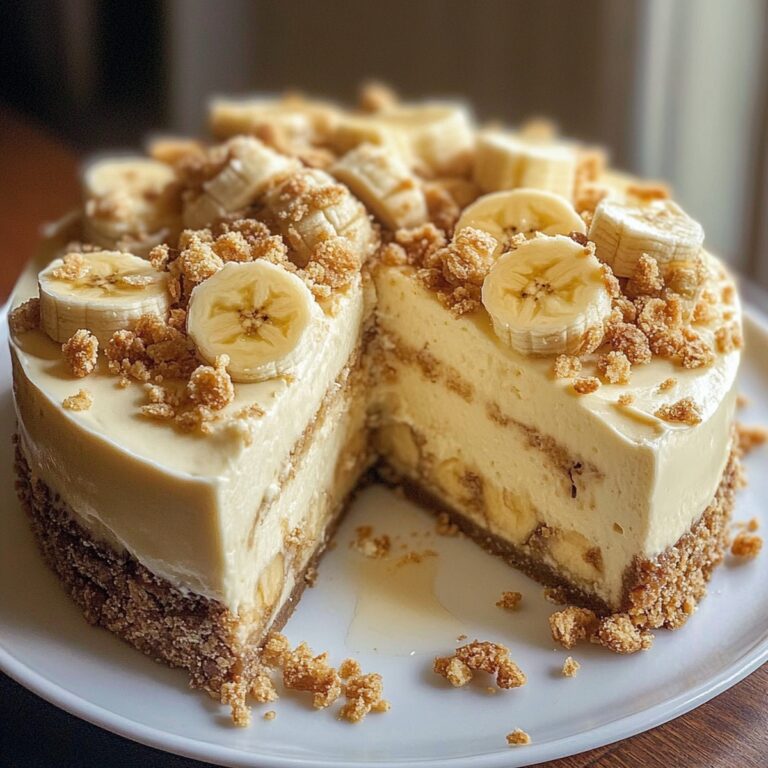 Banana Pudding Crunch Cheesecake Recipe