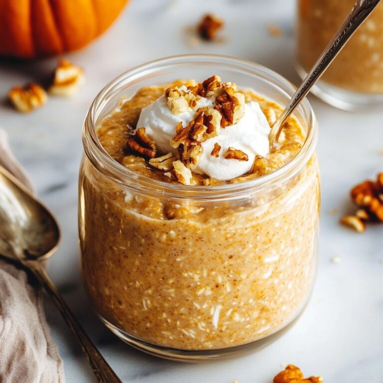 Cozy Pumpkin Pie Overnight Oats Recipe