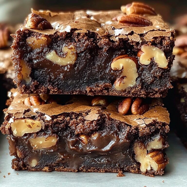 Decadent Pecan Brownies Recipe