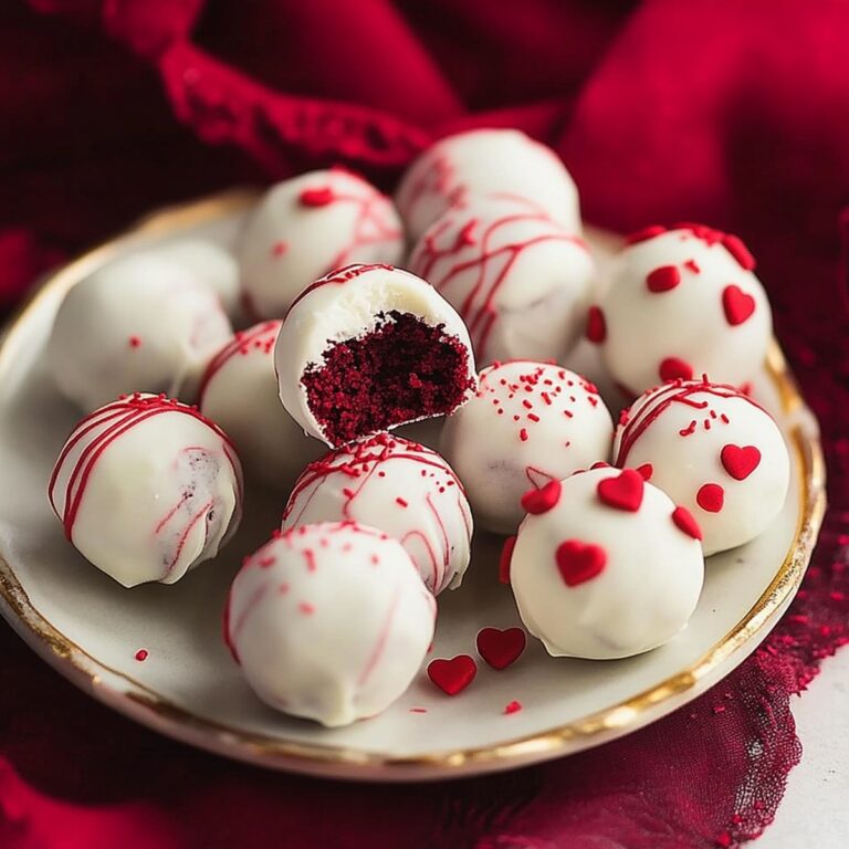 Smooth Red Velvet Cake Balls Recipe