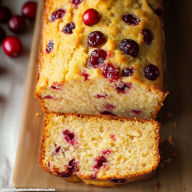 Easy Orange Cranberry Bread Recipe