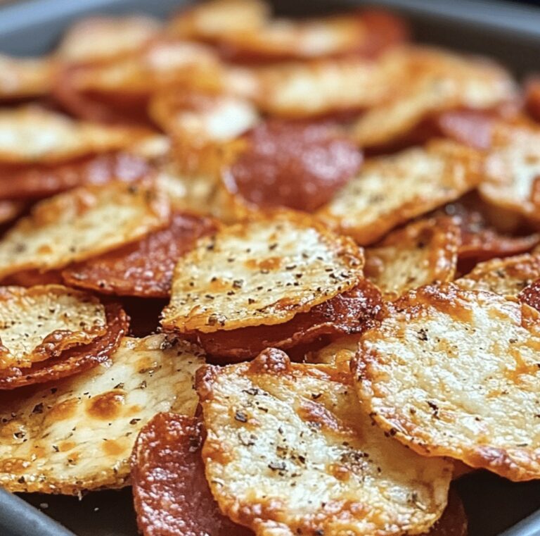 Crispy Pizza Chips Recipe
