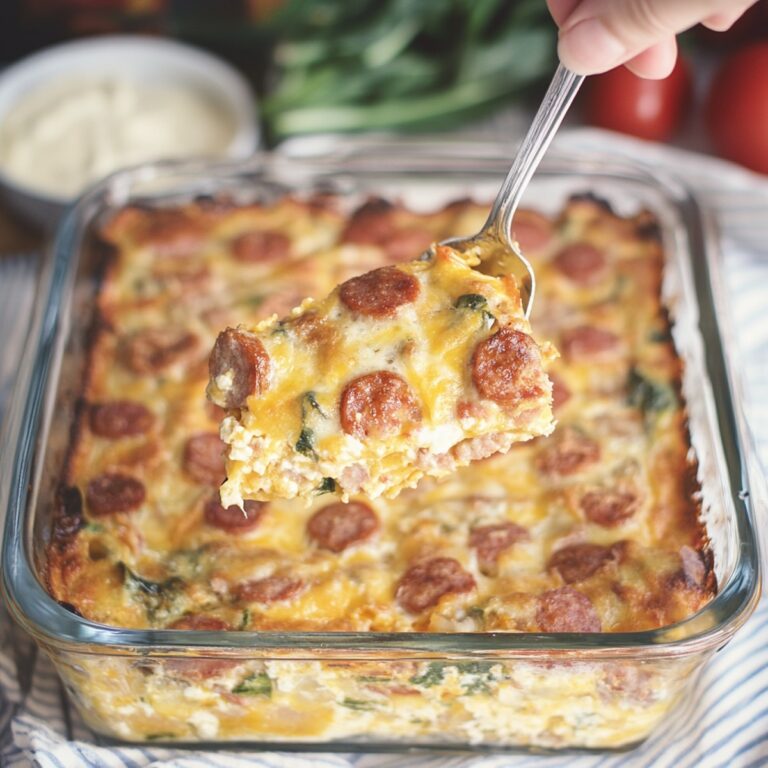 Easy Sausage Breakfast Casserole Recipe