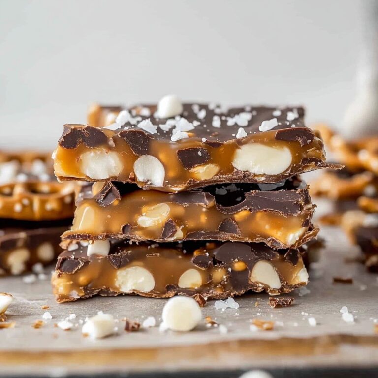 The Best Salted Caramel Pretzel Bark Recipe