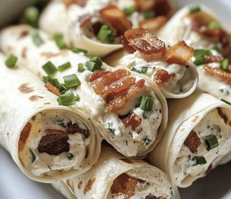 Creamy Bacon Ranch Roll-Ups Recipe