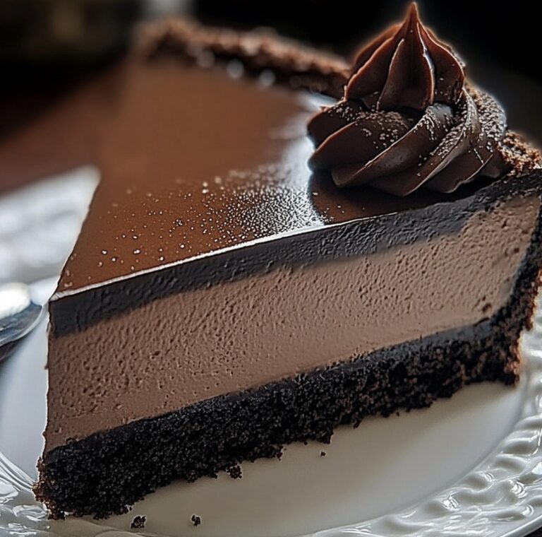 Brownie Crust Chocolate Cheesecake Recipe