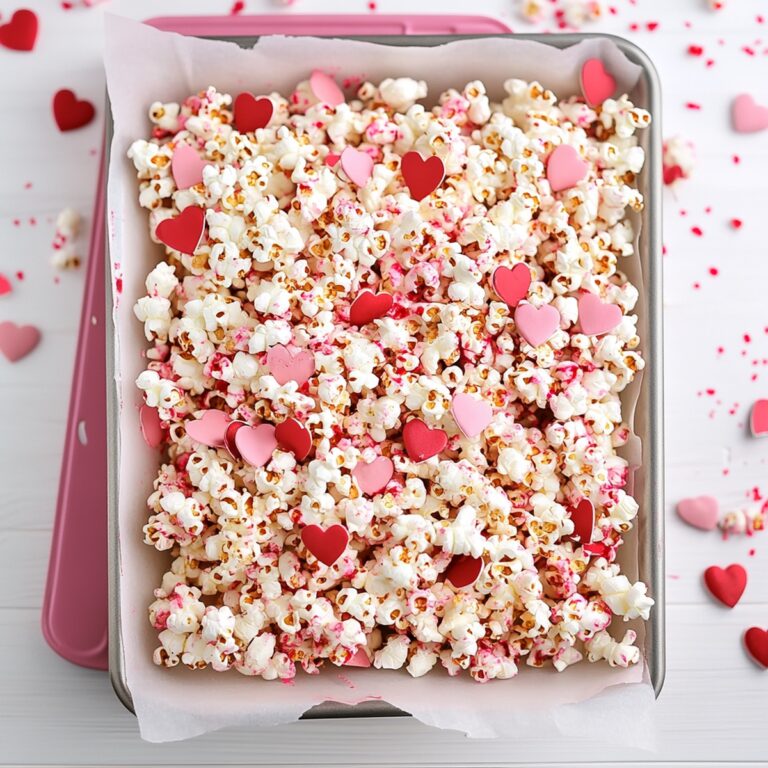 Festive Valentine Popcorn Recipe