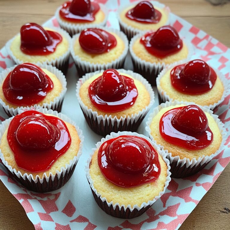 Cherry Cheesecake Cupcakes Recipe