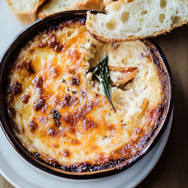 Jammy Hot Caramelized Onion Dip With Gruyere Recipe