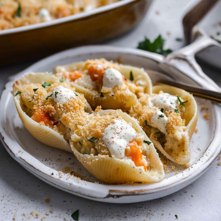Succulent Seafood Stuffed Shells Recipe