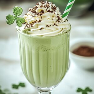 Velvety Shamrock Mint Milkshake Recipe