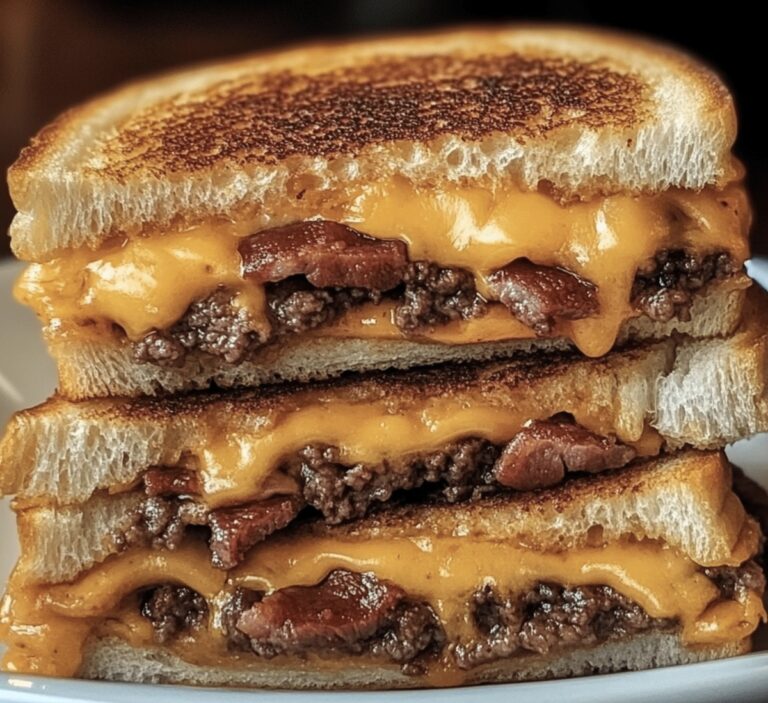 Bacon Cheeseburger Grilled Cheese Recipe