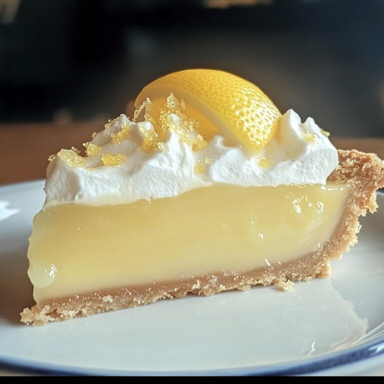 No Bake Lemon Pie Recipe