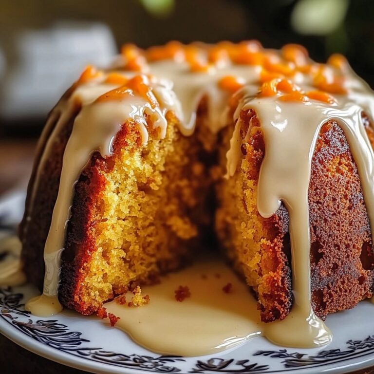 Moist Carrot Pound Cake Recipe