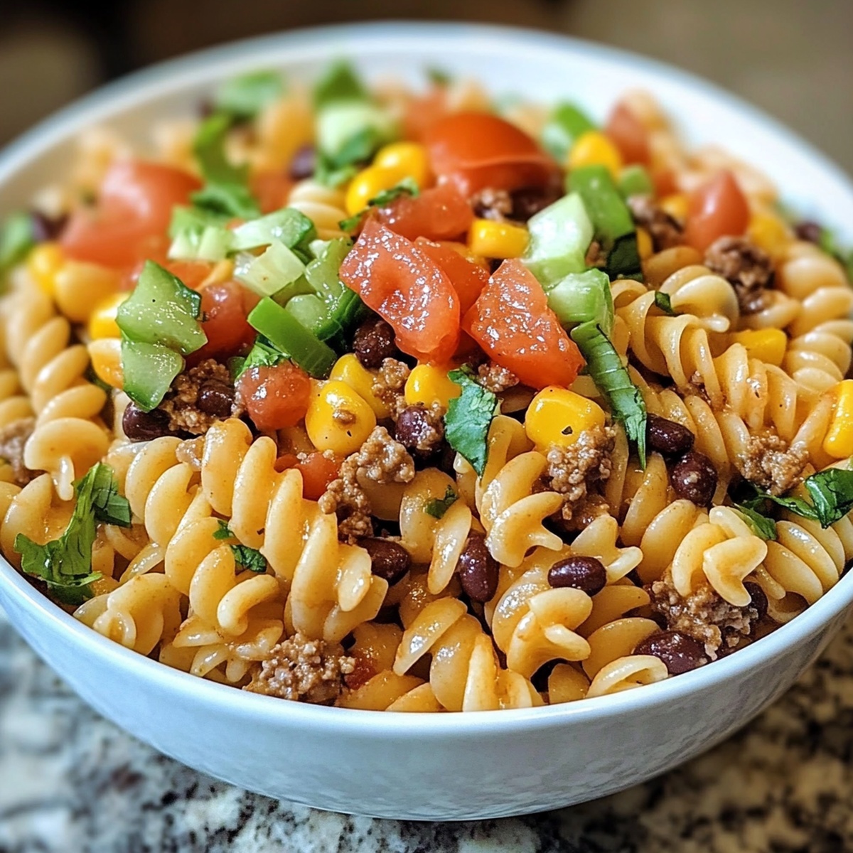 Taco Pasta Salad Recipe