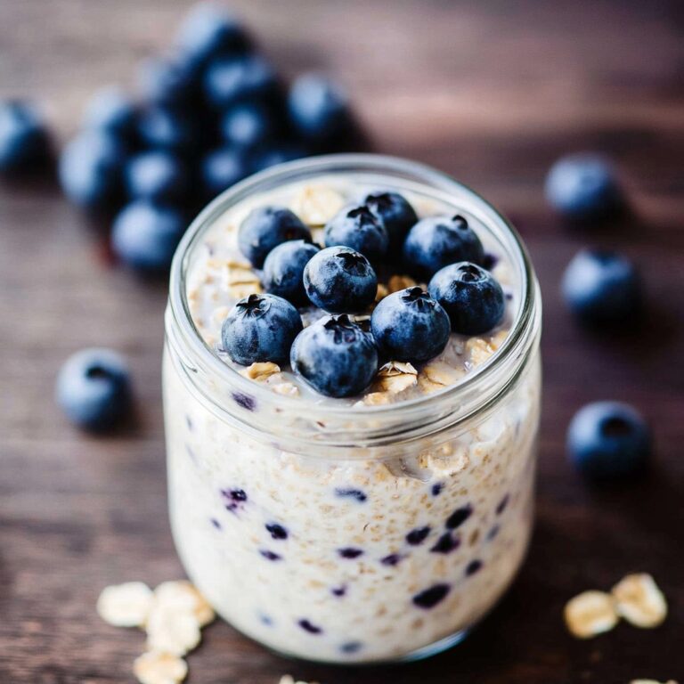 Dreamy Blueberry Overnight Oats Recipe
