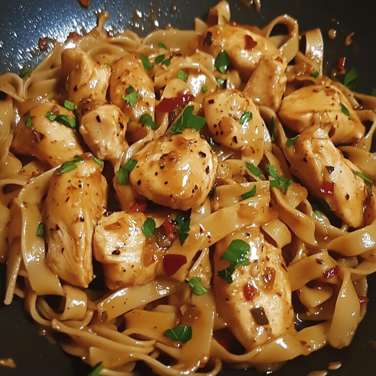 Cozy One-Pot Honey Garlic Chicken And Noodles Recipe
