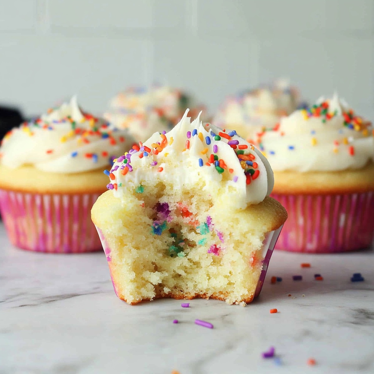 Confetti Cupcakes Recipe