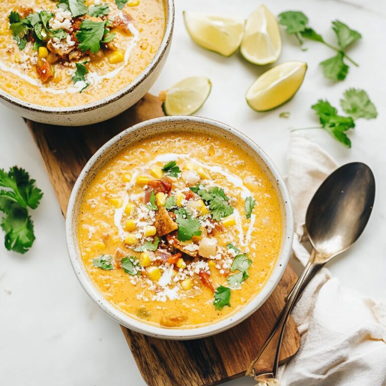 Hearty Slow Cooker Mexican Street Corn Soup Recipe