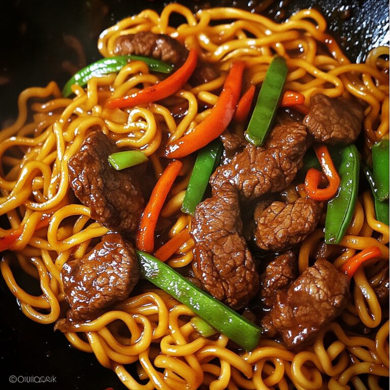 Beef Lo Mein Recipe