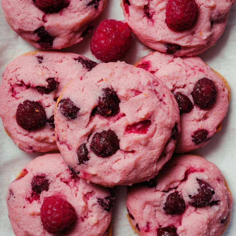 Crispy Raspberry Cookies Recipe