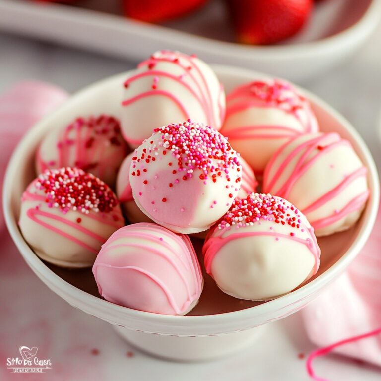 Heavenly Strawberry Cake Truffles Recipe
