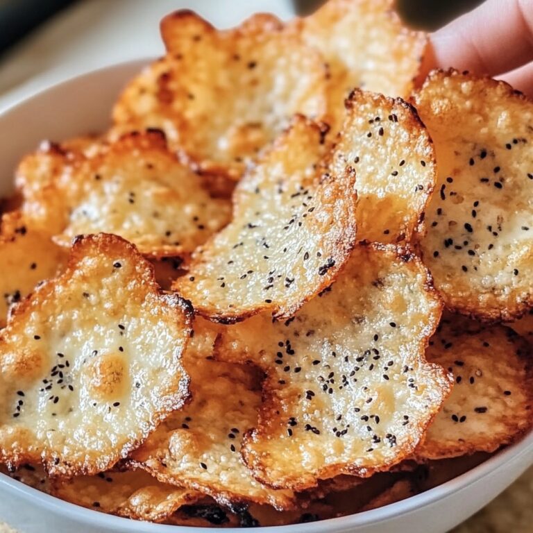 Crispy Cottage Cheese Chips Recipe