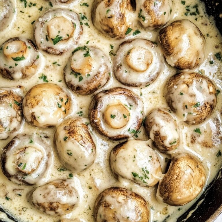 Crispy Garlic Parmesan Mushrooms Recipe