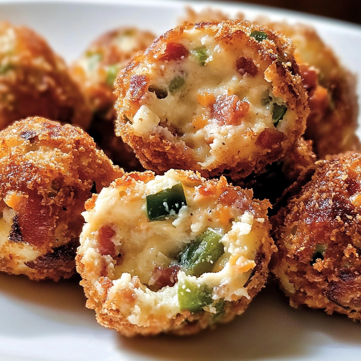 Bacon Jalapeno Popper Cheese Balls Recipe