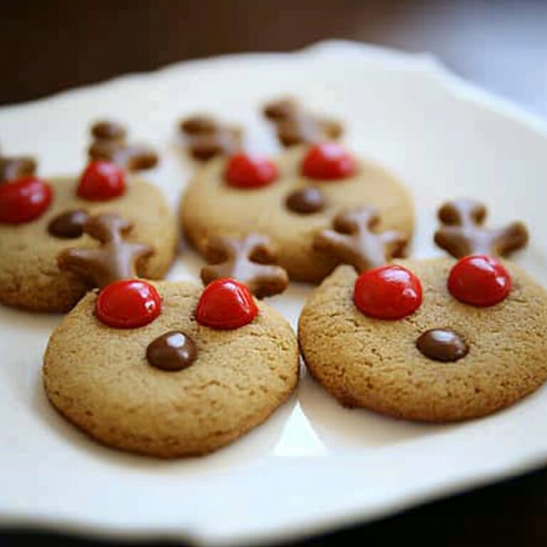 Peanut Butter Reindeer Cookies Recipe