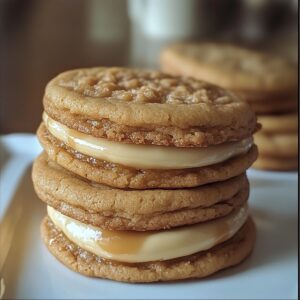 Velvety Caramel Cheesecake Cookies Recipe