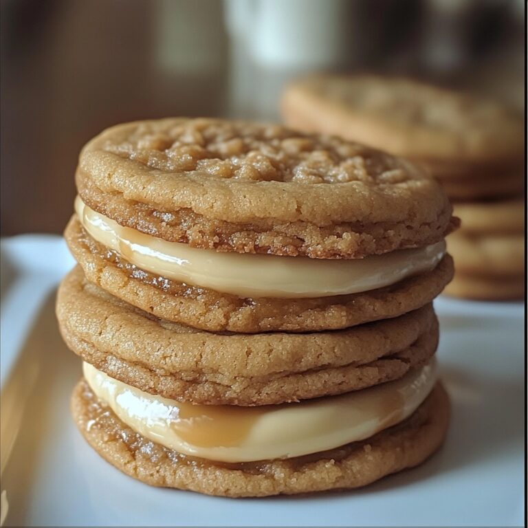 Velvety Caramel Cheesecake Cookies Recipe