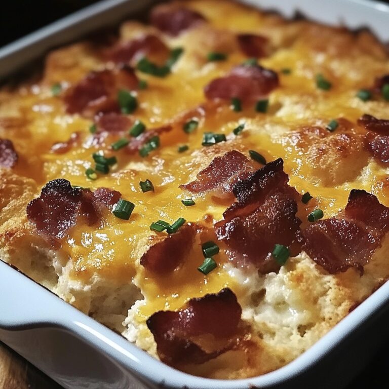 Bacon, Egg And Cheese Biscuit Bake Recipe