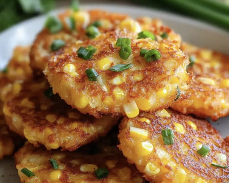 Crispy Corn Fritters Recipe
