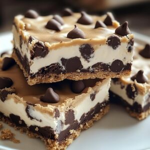 Chocolate Chip Cookie Dough Bars Recipe