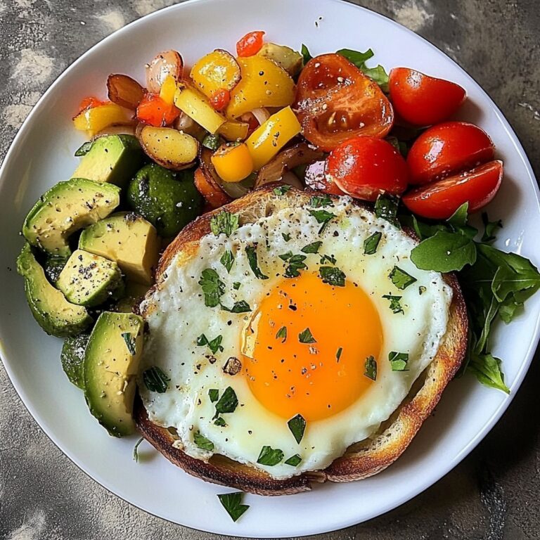 Savory Breakfast Plate Recipe