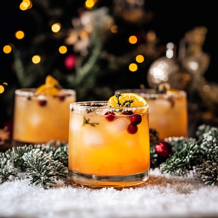 Holly Jolly Christmas Citrus Cocktail Recipe