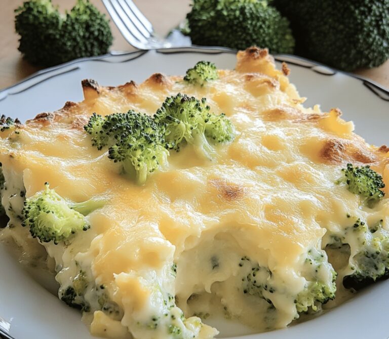 Cheesy Broccoli Cheese Casserole Recipe