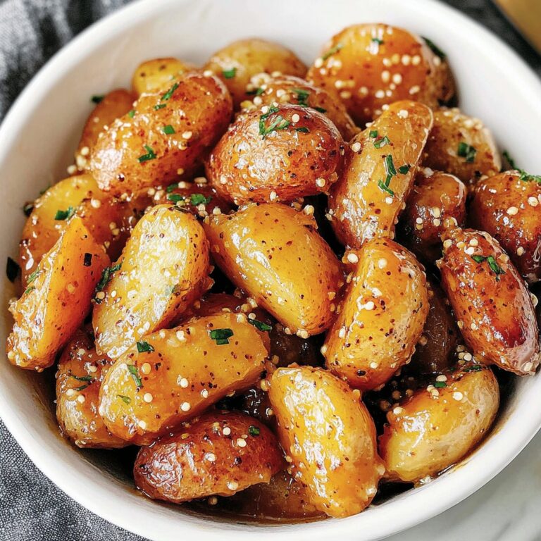 Crispy Honey Mustard Potatoes Recipe