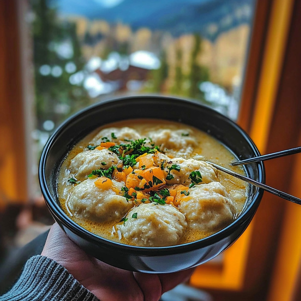 Cozy Chicken & Dumplings Soup Recipe