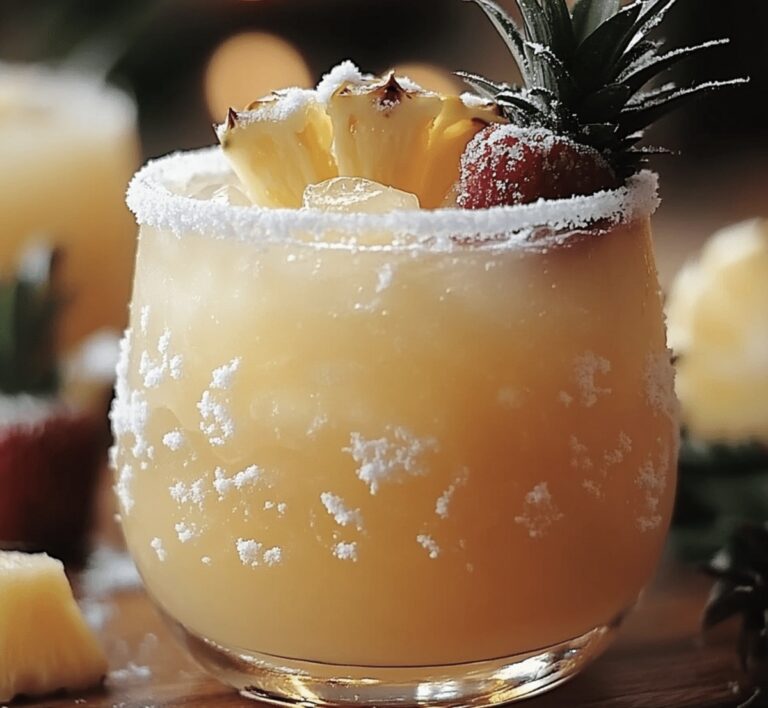 Snowy Pineapple Punch Recipe