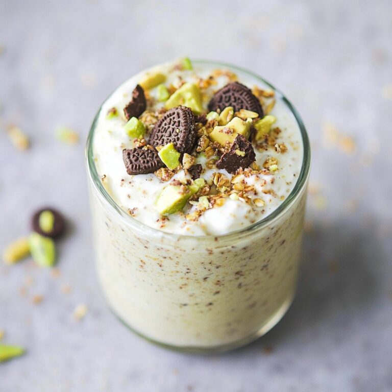 Dreamy Pistachio Overnight Oats Recipe