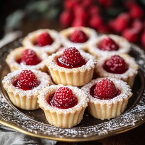 Mini Raspberry Almond Tarts Recipe