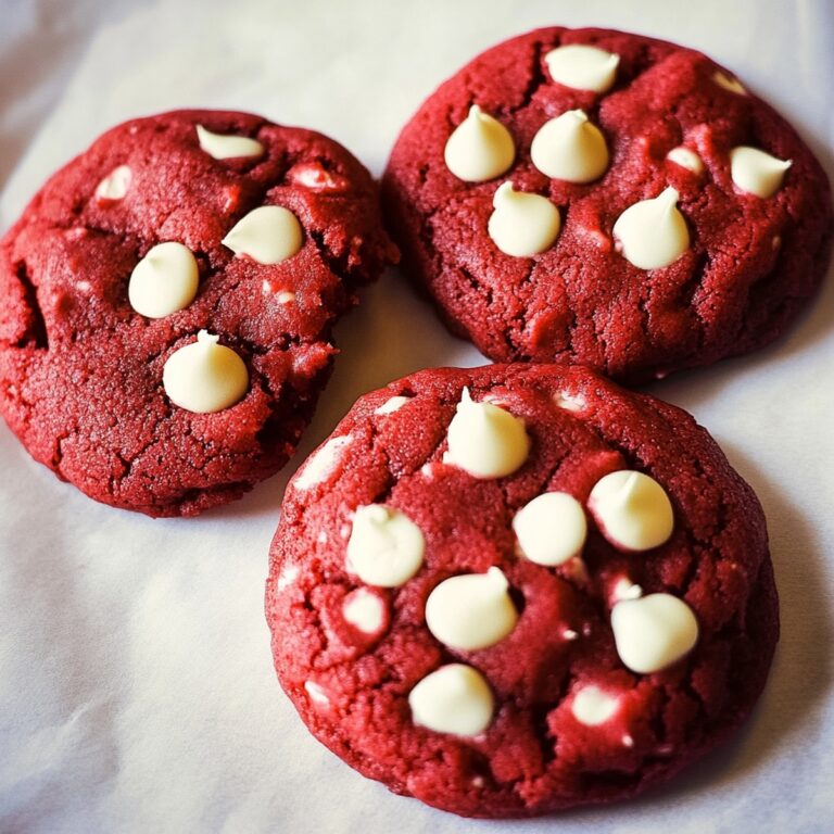 Velvety Red Velvet Cookies Recipe