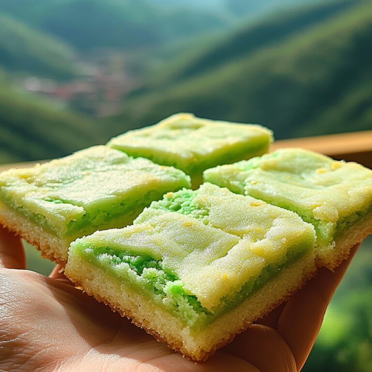 Pistachio Pudding Sugar Cookie Bars Recipe