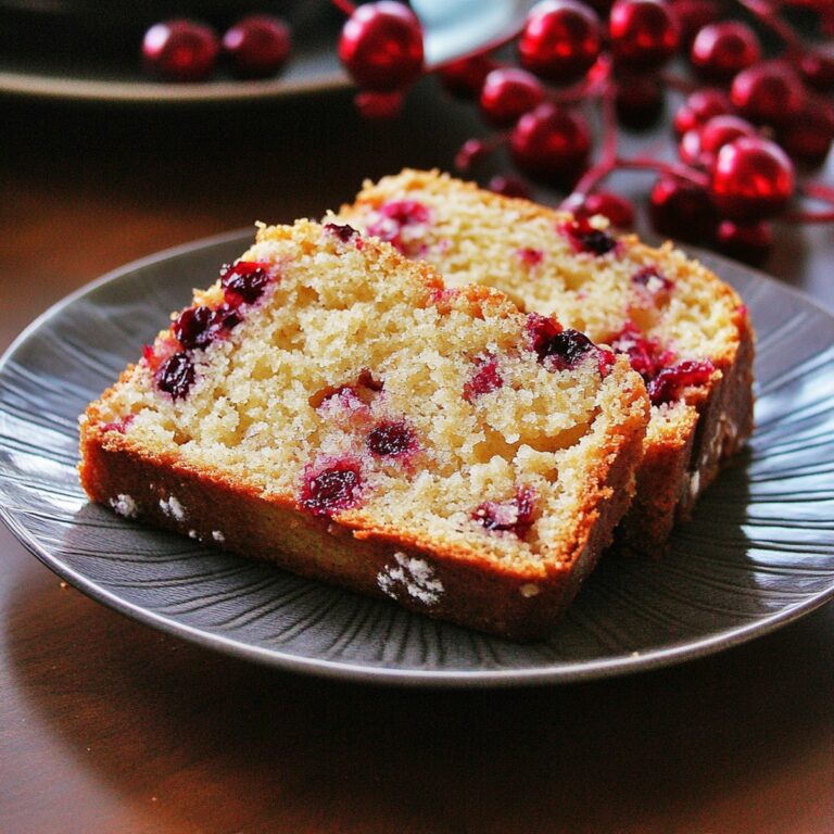 Moist Orange Cranberry Bread Recipe